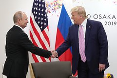 Путин поздравил Трампа с победой на выборах